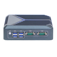Mini PC Industrial Sin Ventilador con Intel N150, 16 GB DDR5, 3x M.2, HDMI Dual 4K, LAN Dual y 8x USB para IoT/Automatización/Computación de Borde