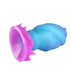 Yaqu Dildo de Forma Especial, Huevo de Dragón Luminoso, Enorme Tapón Anal, Juguete de Masturbación Masculino y Femenino con Diseño de Monstruo Alienígena - Product Image 2