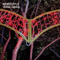 Arco Decorativo LED 2D con Forma de Corazón, Soporte para Fondo de Arco de Boda, Arco de Metal para Fondo, Arco de Entrada Navideño con Forma de Corazón