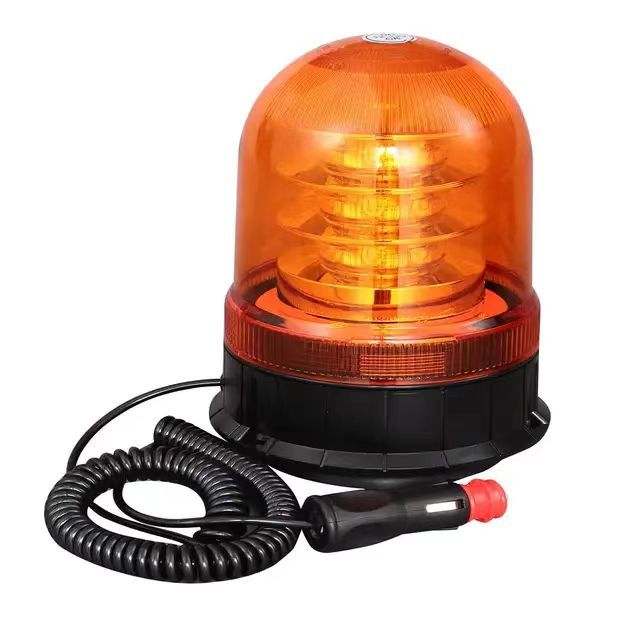 Amber LED  Rotating Flashing Trailer Safety Strobe Tractor Warning Traffic Beacon Light