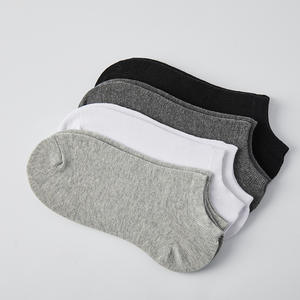 Calcetines invisibles al por mayor de algodón fino para verano, calcetines que absorben el sudor, de Color sólido, tobilleros, para correr, unisex, personalizables, en stock - Product Image 5