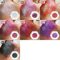 Individueller Duo-Chrome Lidschatten, Veganer Chamäleon-Augenschatten-Puder, Private Label Kosmetik für Dunkle Hauttöne