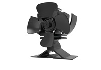 Mini ventilateur de poêle alimenté par la chaleur, ventilateur auto-alimenté pour chauffage extérieur, sans électricité, ventilateur de cheminée
