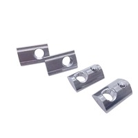 Écrous à bille élastiques M4 M5 M6 M8, écrous à bille à ressort à enroulement, écrous à rainure en T pour profilés en aluminium de série 4040
