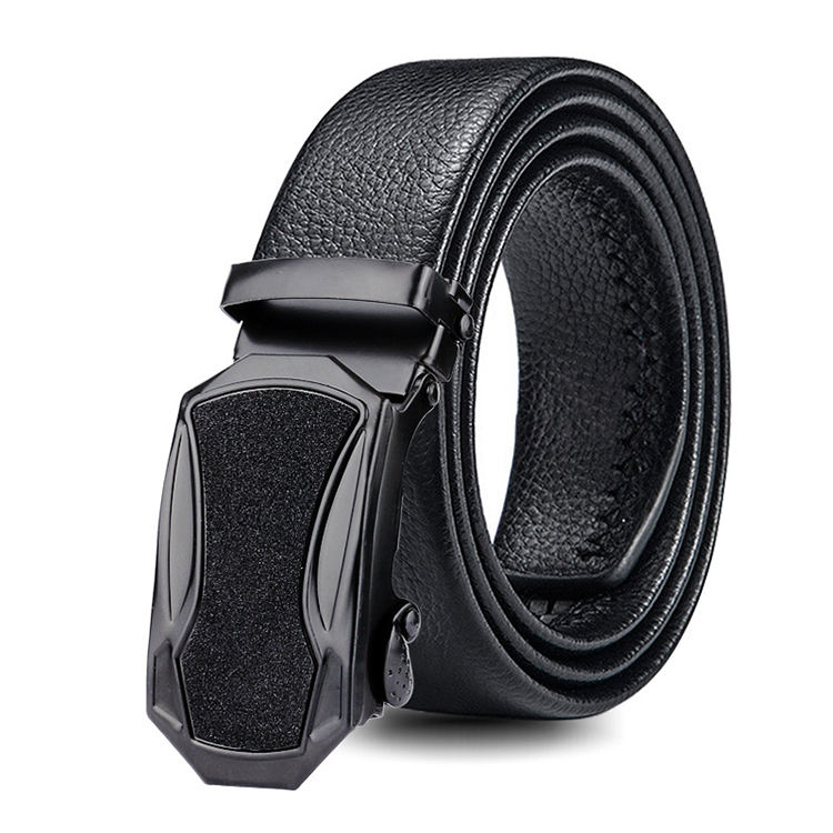 DDA733 Hot Sale Wearable Strap Male Double Stitched Ratchet Casual