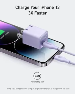 Anker 30W USB C GaN Cargador PIQ 3,0 Plegable PPS FastCharger Nano 3 Pro Tipo-C - Product Image 3
