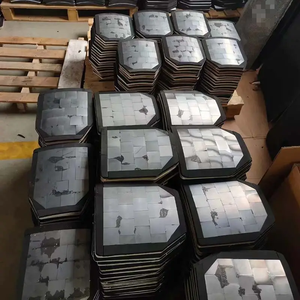 Tùy chỉnh chất lượng cao nhất 10 "x 12" cứng Hexagon gốm chiến thuật <span class=keywords><strong>Armor</strong></span> tấm cho Superior bảo vệ tốc độ cao - Product Image 6