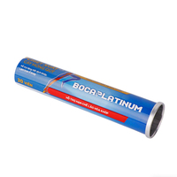Tube effervescent en aluminium vide avec bouchon déshydratant pour comprimés de compléments alimentaires