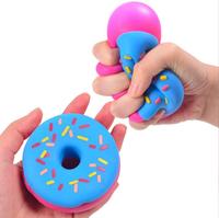 Squishies Kawaii sous licence, aliments simulés, jouets anti-stress unisexes, donuts moelleux