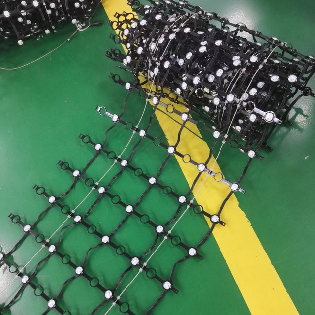 Flexible Led Mesh Video Display P40/50/80/100 Led Mesh Screen Outdoor