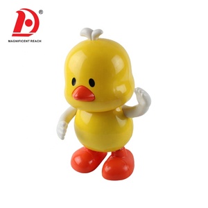 HUADA B/O Small Baby Musical Walking Talking Yellow Plastic Electric Dancing Duck Toy - Product Image 4
