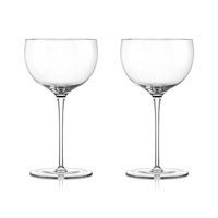 Verres à pied en cristal sans plomb pour cocktails et coupes à champagne, transparents, pour bars à domicile, salons et restaurants haut de gamme