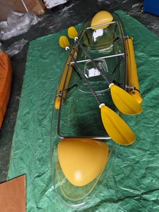 कस्टम थर्मोफॉर्मिंग एक व्यक्ति पारदर्शी kaika 2 व्यक्ति स्पष्ट तल नाव - Product Image 5