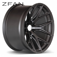 Jantes en alliage forgé ZFAN 18 24 pouces 6x139.7 6x135 6061 T6 brossées et polies, concaves profondes, pour camion, compatibles F150 Raptor