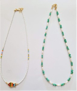 New Design Boho Summer Colorful Beads Necklace for Women Handmade Pendant <b>Charm</b> Chain Necklace Wholesale Fashionable Necklace - Product Image 2