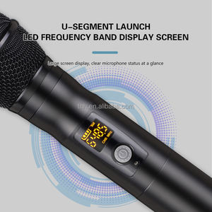 TNH UM-E8 microfono palmare Wireless universale UHF intelligente microfono dinamico Display a LED per conferenze Live Performance - Product Image 5