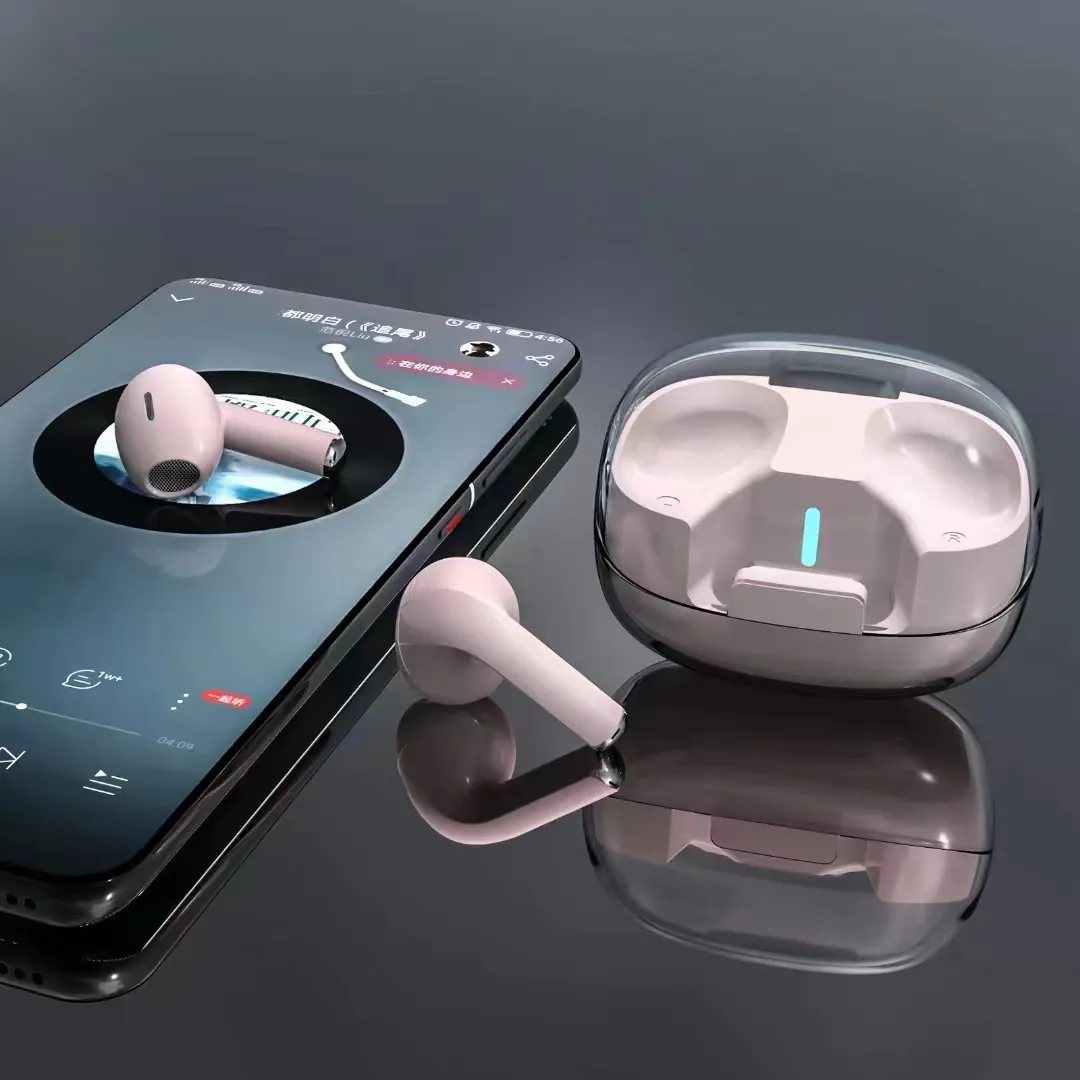 2023 assistant/AI/alexa/google/headphone nirkabel bluetooth terbaru dengan kontrol suara tws kualitas terbaik transparan/suara