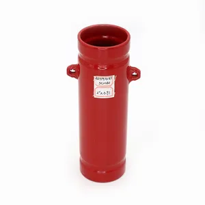 Astm A106 Seamless Steel Fire Pipes With Red Painted