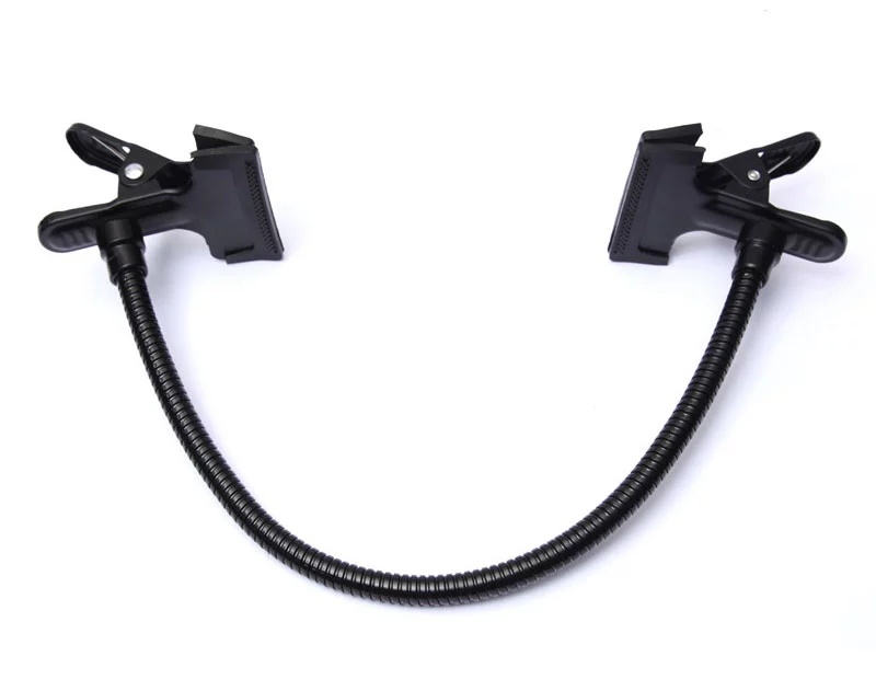 3 Pièces Support Pince Rotule Rotative Métal - Pince Porte Réflecteur Avec Vis 1/4" Pour Appareil Photo Et Flash