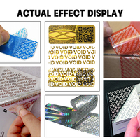 Autocollant d'hologramme de sécurité personnalisé # Void étiquette adhésive inviolable pour appareil photo d'ordinateur téléphone portable écouteur étiquette de vide personnalisée