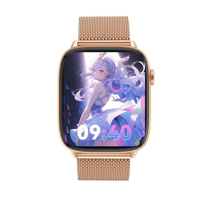 Lumegi SmartWatch 1.75" AMoled Screen BT Call Sleep Heart Rate Monitor IP67 Waterproof Women's Relogio Sports AI Voice Assistant