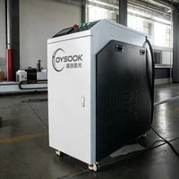 Machine de nettoyage laser à fibre portative, refroidie par eau, facile à utiliser, multilingue, pour éliminer la rouille, la peinture, la graisse, l'oxyde et le tartre sur les métaux