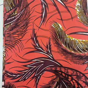 <span class=keywords><strong>Tissu</strong></span> africain en wax biologique vibrant de 6 yards avec embellissements en diamant, <span class=keywords><strong>tissu</strong></span> batik en coton <span class=keywords><strong>pour</strong></span> robes, usage extérieur et couvre-vêtements <span class=keywords><strong>pour</strong></span> filles - Product Image 1