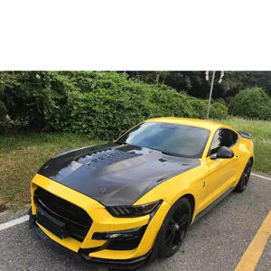 New High-quality Black Forged Carbon Fiber Bonnet Car Cover for C7 2014-2019 - Product Image 4