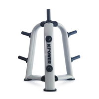 Support de rangement pour haltères et barres Kang Le Jia K012 en métal, conception de sécurité robuste, construction écologique, usage intensif pour salle de sport intérieure