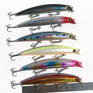 Leurre de pêche Breaking Wave Pencil 12cm 12.5g, appât artificiel dur pour eau salée, type Minnow - Product Image 2
