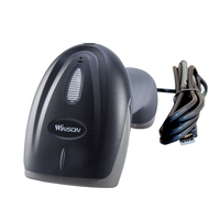 Escáner de Códigos de Barras de Fábrica, Lector de Códigos de Barras 1D 2D con Cable Largo, Escáner Portátil para Inventario y Logística