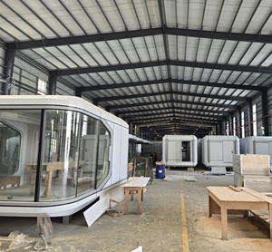 Casa Contenedor de Acero Prefabricada de Lujo, Hotel Moderno Modular con Sistema Inteligente, Transpirable, Resistente a la Intemperie, para Viajes y Vivienda UACH001 - Product Image 5