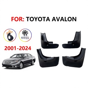 Pour Toyota Avalon 2012-2017 2019-2024 Garde-boue en plastique noir de remplacement, protège-poussière de roue, pare-boue - Product Image 5