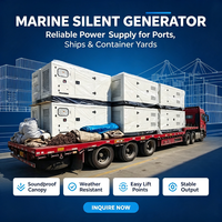 Générateur diesel portable durable 12 kW pour éclairage de cabane de trappeur isolée et charge de perceuse