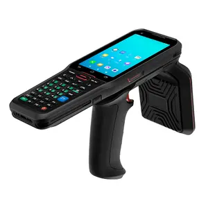Android 10 Industrial Barcode Scanner Rfid Sturdy And Durable 3 Defense Handheld Terminal Logistics Express Scanning Gun
