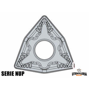 Plaquettes tournantes négatives WNMG-NUP (10 pièces) - Product Image 2