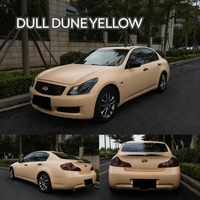 Film PVC Matte Premium untuk Bodi Mobil, Berubah Warna, Anti Gores, Tahan Pasir, Tebal 6-8mil, Mudah Melepaskan Udara, Tolak 99% UV & 90% IR