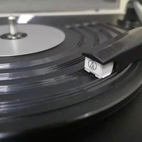 Haut-parleur de Table de haute qualité tourne-disque tourne-disque lecteur de vinyle à dents bleues haut-parleur de Table à platine Vintage