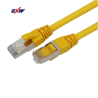 Kabel Ethernet kualitas tinggi, kabel komunikasi insensitif bengkok 1m 2m 3m 5m 10m Cat6 UTP