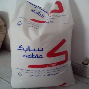 Saudi LLDPE virgin Plastic Granule Film Grade 218wj Linear low density polyethylene is used for film and plastic bags