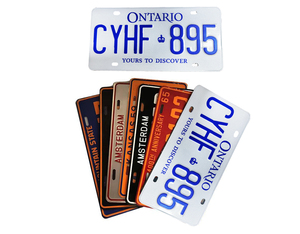 Tùy chỉnh 6 "X12 USA tấm giấy phép trống cho thăng hoa áo trắng xe số tấm Bán Sỉ - Product Image 1