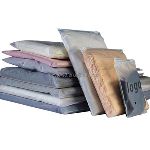 Bolsa de Cierre Hermético Personalizada de Alta Calidad de <span class=keywords><strong>Shein</strong></span>, Bolsa Biodegradable de CPE Esmerilada para Ropa con Logotipo Personalizado, MOQ Bajo - Product Image 5