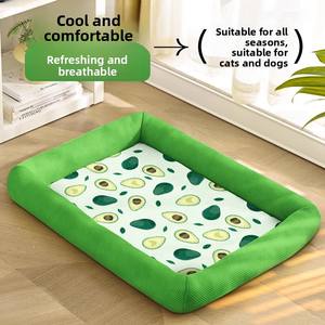 Wasserdichtes, bequemes, verdicktes <span class=keywords><strong>Nest</strong></span>-Schlaf polster für Katzen Hunde Kleintiere Modestil Wasch bares Haustier bett Quadrate Matte - Product Image 3