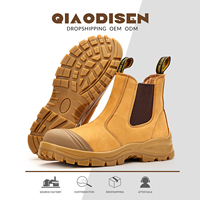Chaussures de sécurité pour hommes, anti-écrasement, résistantes à l'usure et anti-perforation, chaussures de sécurité de haute qualité, chaussures de sécurité industrielles légères pour l'extérieur