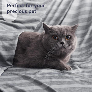 <span class=keywords><strong>Couverture</strong></span> rafraîchissante pour les <span class=keywords><strong>personnes</strong></span> qui ont chaud la nuit, les sueurs nocturnes, certifiée Oeko-Tex, Arc-Chill Q-Max >0.5, fibre rafraîchissante ultra-froide et respirante - Product Image 3