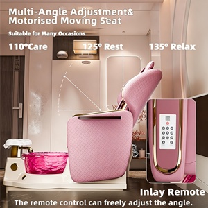 Sillón de Pedicura Personalizado, Muebles de Salón, Sillón de Pedicura de Lujo con Hidromasaje Eléctrico, Sillón de Spa para Salón de Uñas - Product Image 5