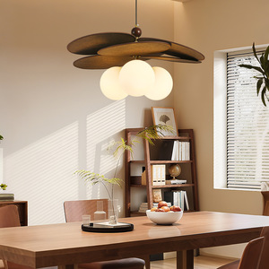 <span class=keywords><strong>Lampadario</strong></span> a luce pendente in <span class=keywords><strong>vetro</strong></span> noce <span class=keywords><strong>Vintage</strong></span> per soggiorno camera da letto di illuminazione e decorare - Product Image 3