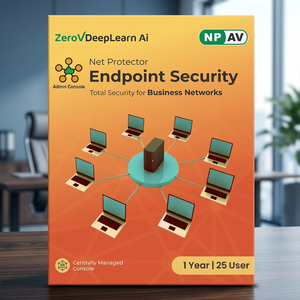 Logiciel de sécurité d'entreprise Net Protector pour 25 utilisateurs, 1 an, géré par serveur, pour la protection centralisée des ordinateurs et des réseaux - Product Image 1