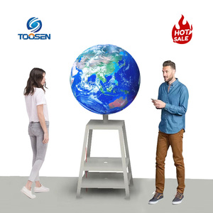 Cổ phiếu nhà máy hình cầu Màn hình Globe P2 p2.5 đầy đủ màu sắc trong nhà 360 ° LED độ sáng cao HD LED hiển thị hình cầu Màn hình LED - Product Image 2