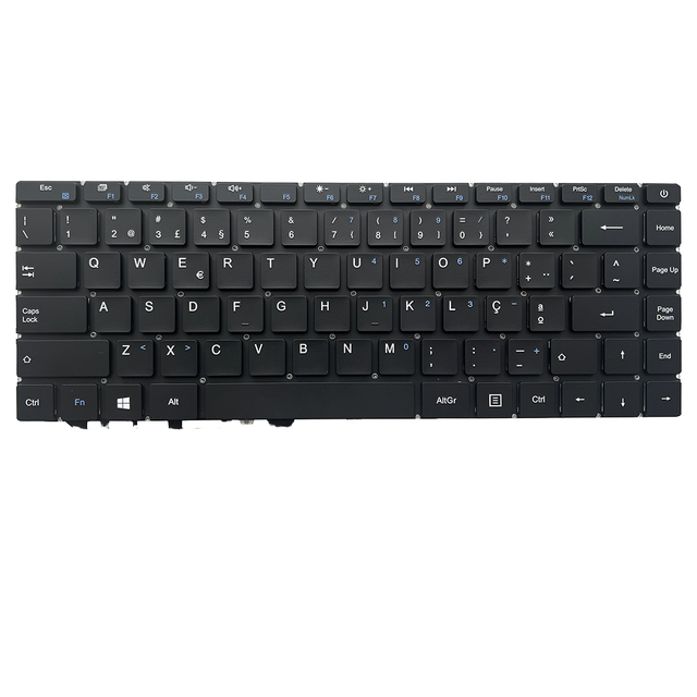 Black New Laptop No Backlit Keyboard Red Word for MSI Thin A15 B7U B7UC B7UCX Japanese JP No Frame